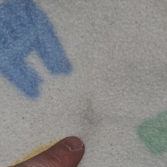 VTG 15582 Baby Blanket Pastel Animals Camel Lion Elephant Zebra Springs Ind RARE - Picture 8 of 10